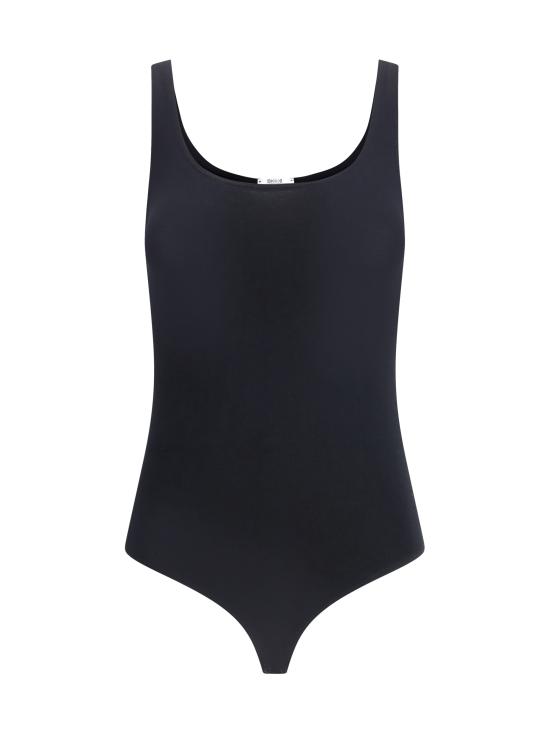 26FW 월포드 바디수트 티셔츠 75086 7005 BLACK