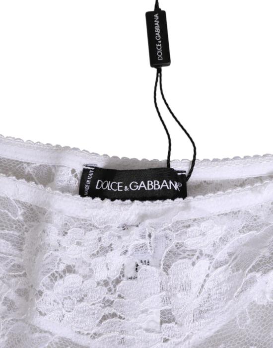  돌체앤가바나 바디수트 티셔츠 BIK1453 WHITE - DOLCE & GABBANA