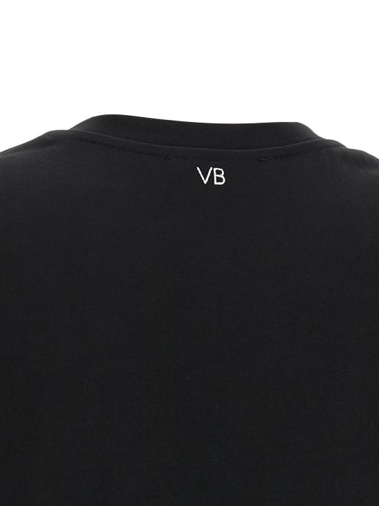 26FW 빅토리아 베컴 폴로 티셔츠 VI337091BM BLACK - VICTORIA BECKHAM