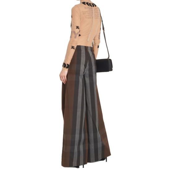  버버리 스트레이트 팬츠 BU 8990386192596 BROWN - BURBERRY