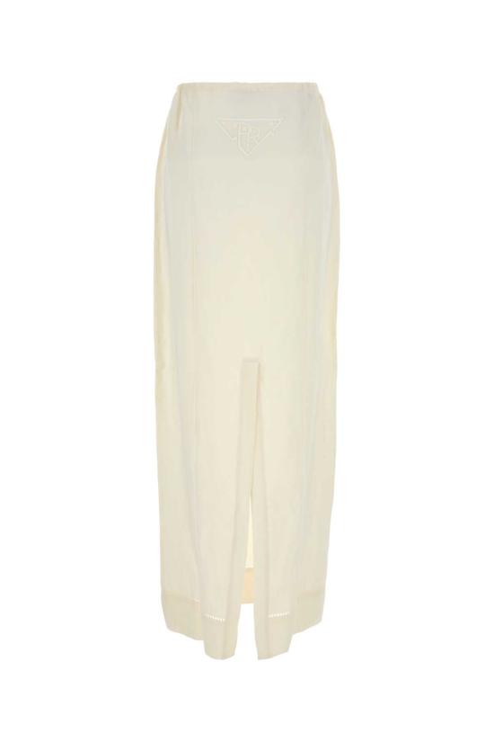  프라다 스커트 P135YRSOOO15Y4 F0304 BEIGE - PRADA