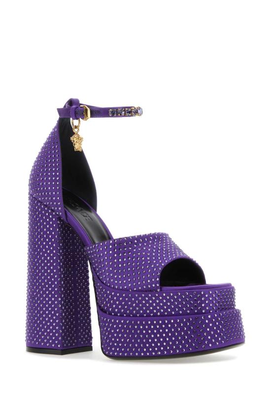  베르사체 힐/펌프스 10077171A02599 1LD2V PURPLE - VERSACE