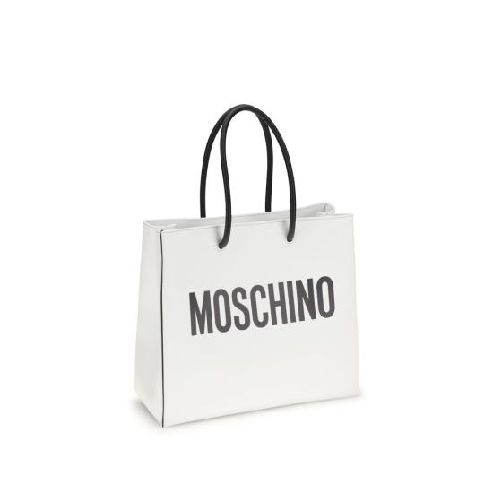 26SS 모스키노 토트백 MOMC4210PP0OOB0100BB WHITE - MOSCHINO