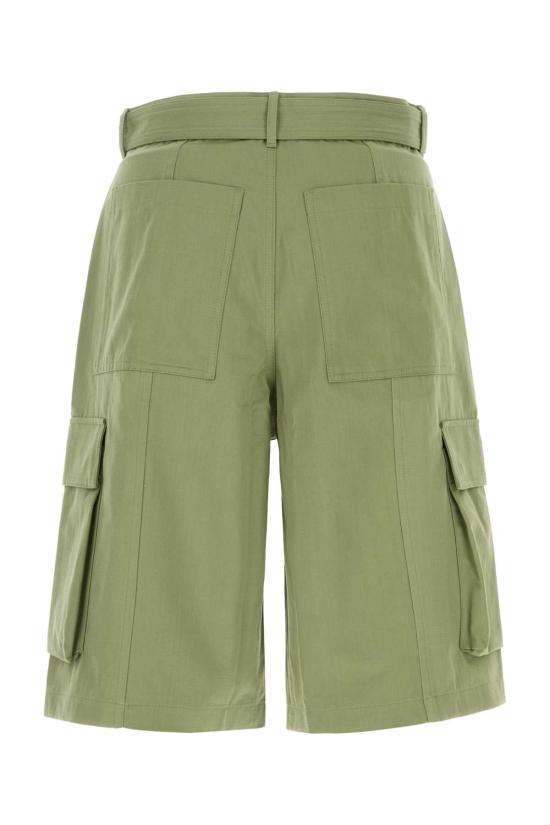  메종키츠네 숏팬츠 OM01405WW9026 0077 GREEN - MAISON KITSUNE