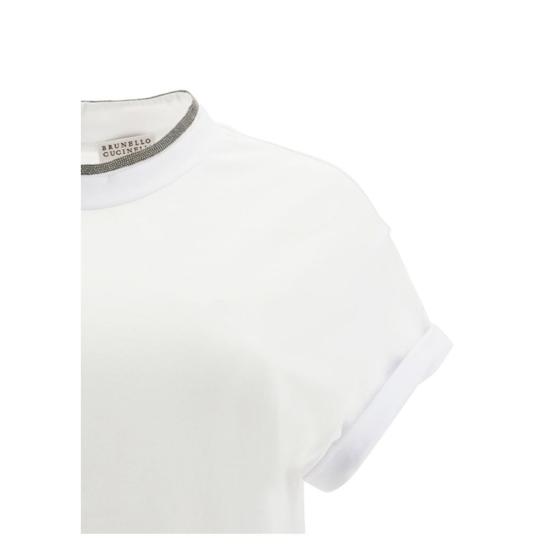 26FW 브루넬로 쿠치넬리 폴로 티셔츠 BRM0T18BD200C159BB WHITE - BRUNELLO CUCINELLI