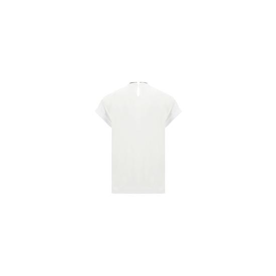 26FW 브루넬로 쿠치넬리 폴로 티셔츠 BRM0T18BD200C159BB WHITE - BRUNELLO CUCINELLI