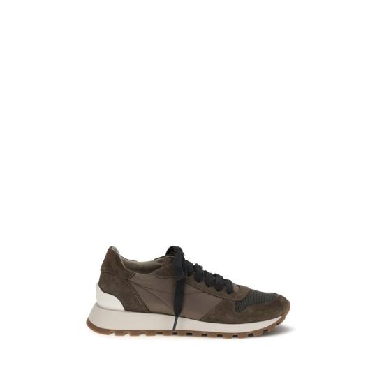 26FW 브루넬로 쿠치넬리 스니커즈 BRMZSFG1960PC8769BB BROWN