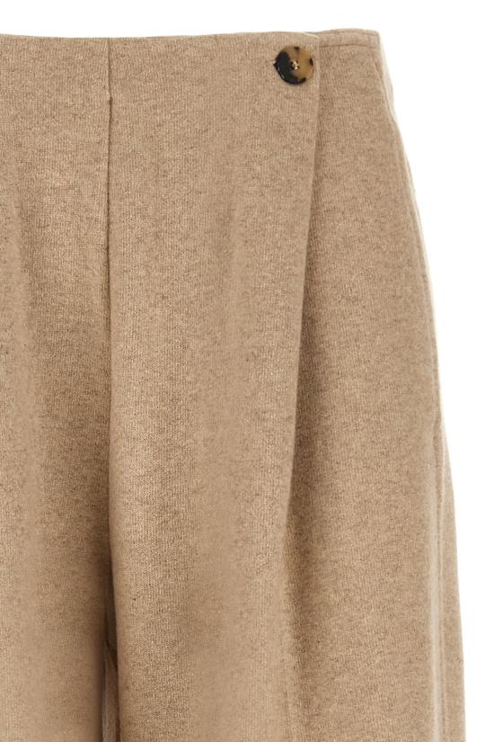 25FW 막스마라 스트레이트 팬츠 MA324203BM BEIGE - MAX MARA