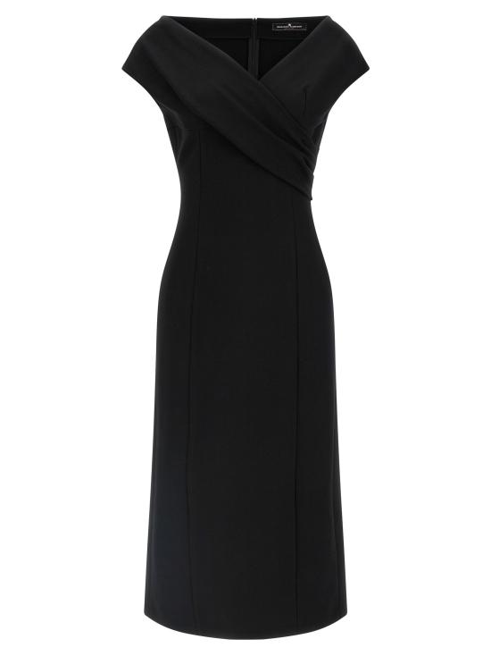 25FW 에르마노 설비노 원피스 ER316850BM BLACK