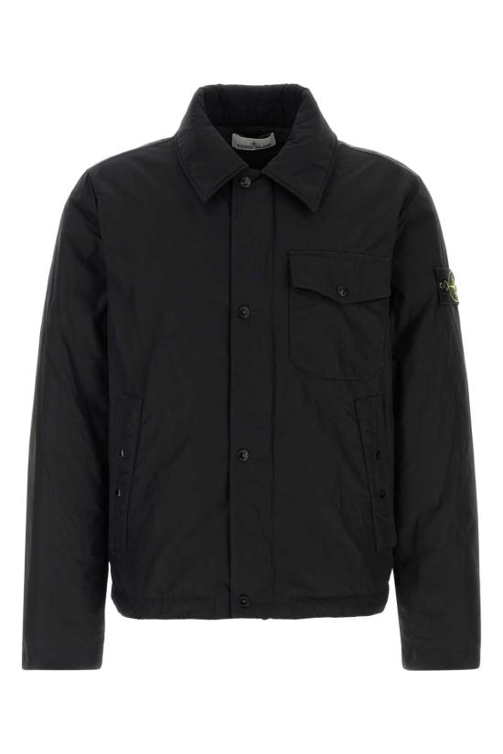 26FW 스톤 아일랜드 마이크로 랩스 다운 코치 자켓 L2S154100022S0A26 V0029 BLACK