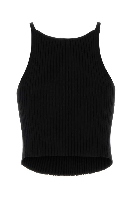 25FW 쿠레쥬 니트웨어 325MTO450FI0001 9999 BLACK - COURREGES