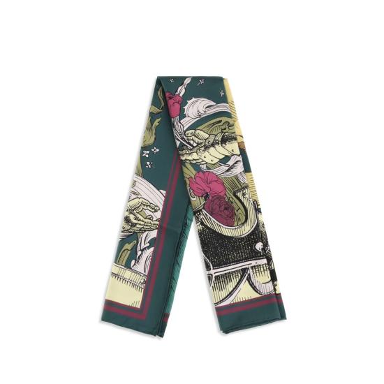26FW 버버리 머플러/스카프 BU8128270A3716BB GREEN - BURBERRY