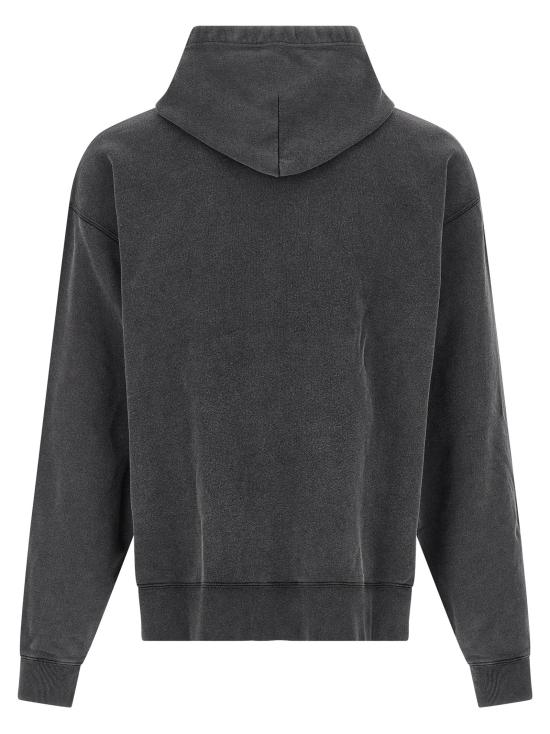 26SS 발렌시아가 후드 티셔츠 BA327183BM GRAY - BALENCIAGA