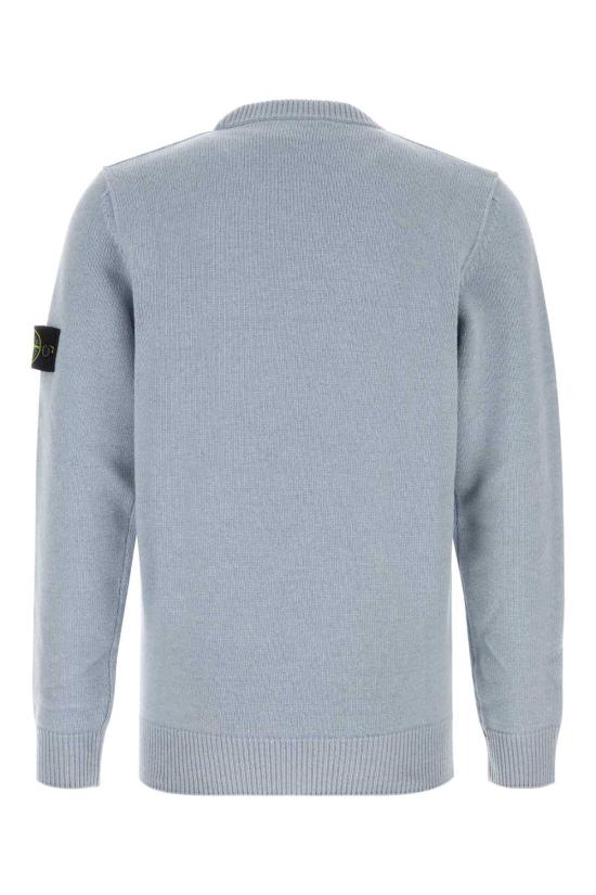 26FW 스톤 아일랜드 램스울 립드 트림 레귤러 핏 크루넥 점퍼 L2S155100072S00A3 V0049 GRAY - STONE ISLAND