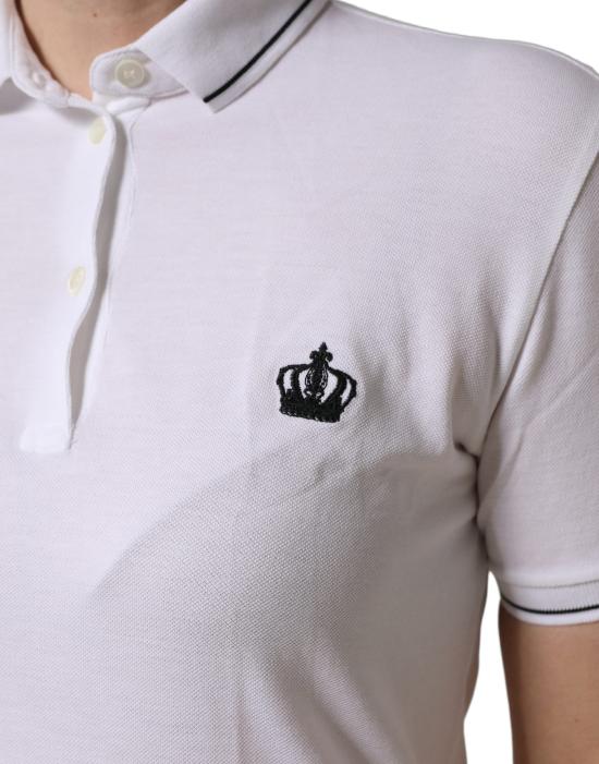  돌체앤가바나 폴로 티셔츠 TSH87423 WHITE - DOLCE & GABBANA