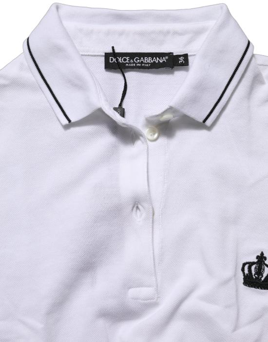  돌체앤가바나 폴로 티셔츠 TSH87423 WHITE