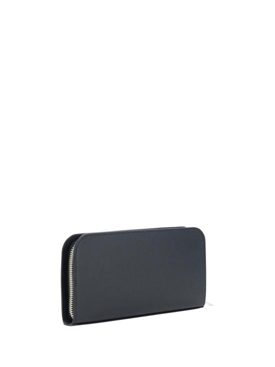 26SS 생로랑 그랑 드 뿌드르 엠보스드 레더 파리 집 어라운드 지갑 534290BTY0N 1000 BLACK - SAINT LAURENT