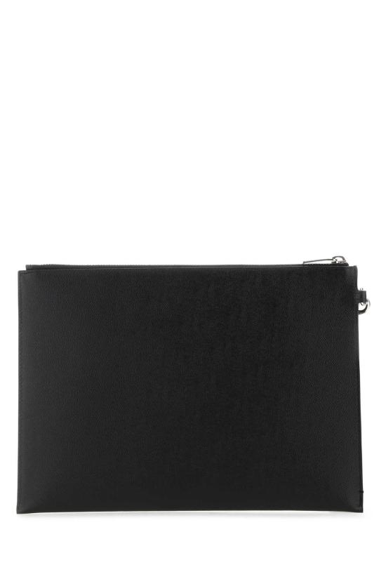  생로랑 엠보스 레더 파리 지퍼 태블릿 홀더 683865BTY0N 1000 BLACK - SAINT LAURENT