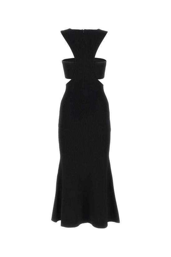 알렉산더 맥퀸 원피스 734602Q1A47 1000 BLACK - ALEXANDER MCQUEEN