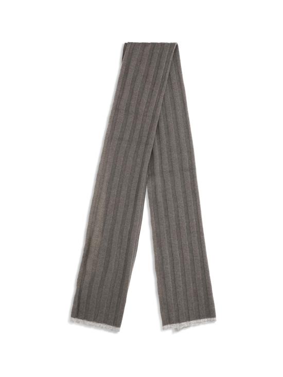 26FW 브루넬로 쿠치넬리 머플러/스카프 M2240819 CKP08 GRAY - BRUNELLO CUCINELLI