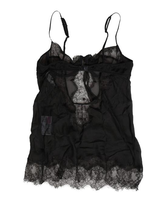  돌체앤가바나 바디수트 티셔츠 BIK1538 BLACK - DOLCE & GABBANA