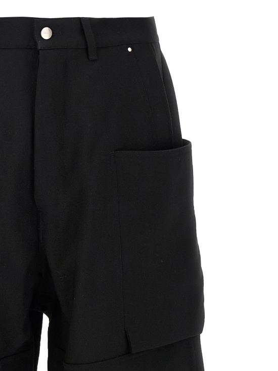 25FW 릭 오웬스 카고 팬츠 RI314043BM BLACK - RICK OWENS