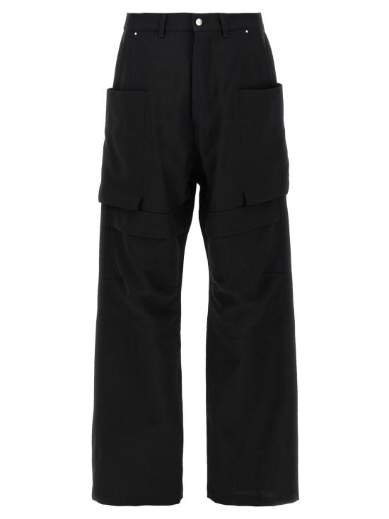 25FW 릭 오웬스 카고 팬츠 RI314043BM BLACK