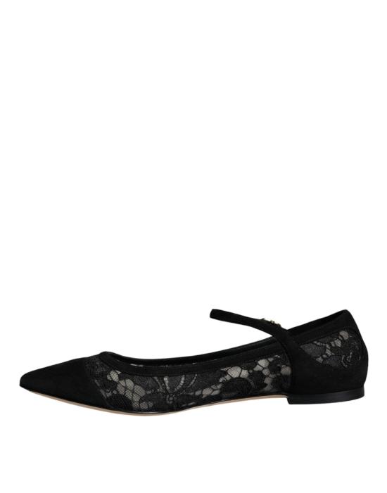  돌체앤가바나 플랫 슈즈 LA11498 BLACK - DOLCE & GABBANA