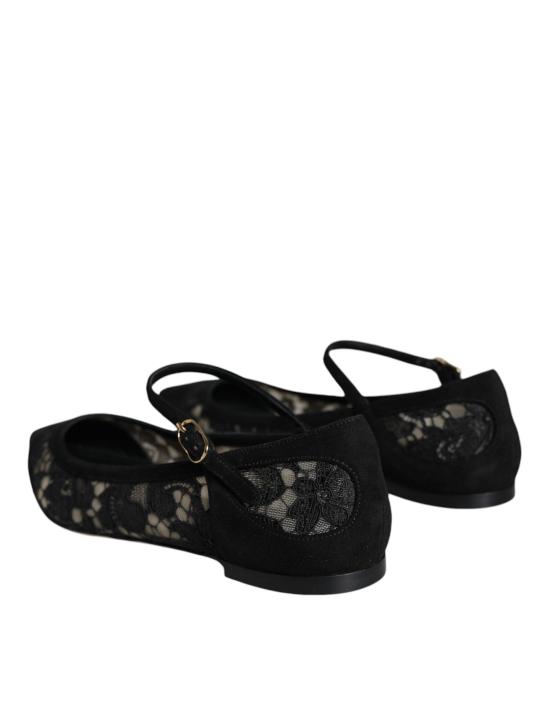  돌체앤가바나 플랫 슈즈 LA11498 BLACK - DOLCE & GABBANA