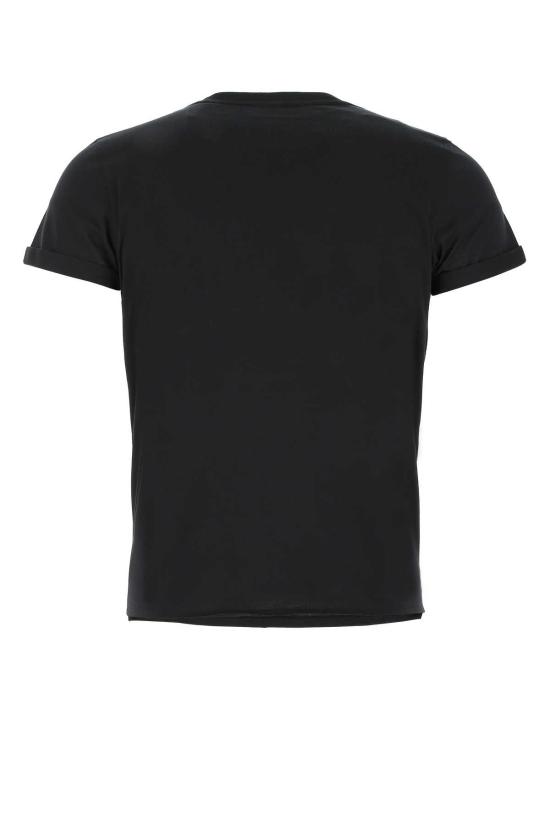 26SS 생로랑 리브 고쉬 티셔츠 464572YB2DQ 1000 BLACK - SAINT LAURENT