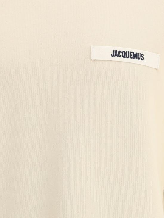 26FW 자크뮈스 그로그랭 후드 티셔츠 HOM00247AJ00126 150 BEIGE - JACQUEMUS