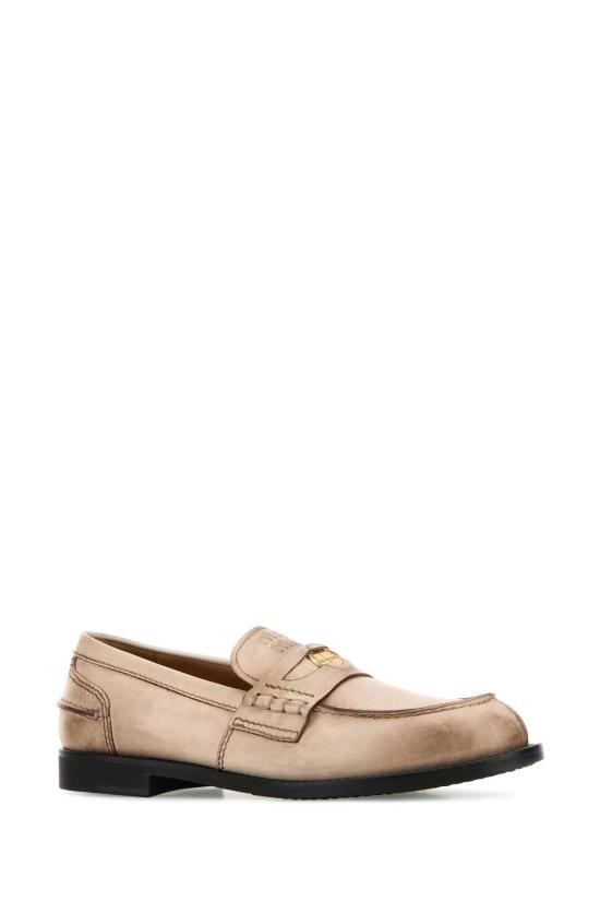 26SS 미우미우 플랫 슈즈 5D773DF020537 F0304 BEIGE - MIU MIU
