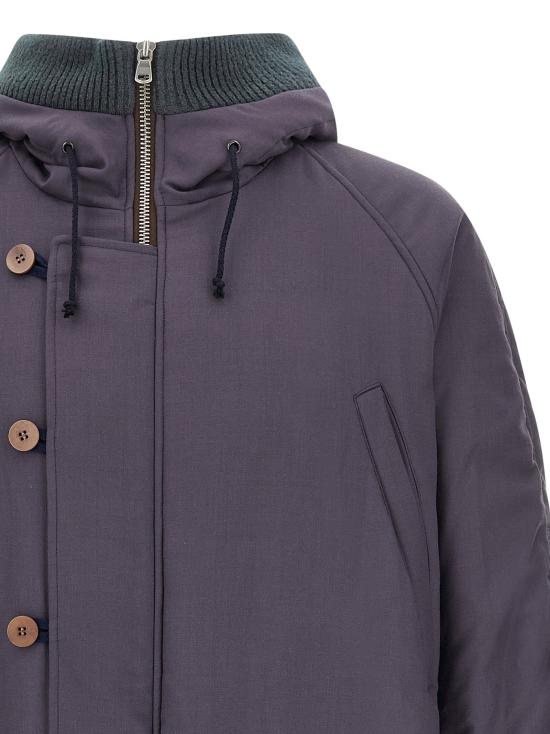 25FW 마리아노 코트 MA322993BM PURPLE - MAGLIANO