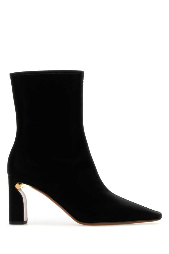 25FW 알렉산더 맥퀸 부츠 826515W4ABG 1084 BLACK