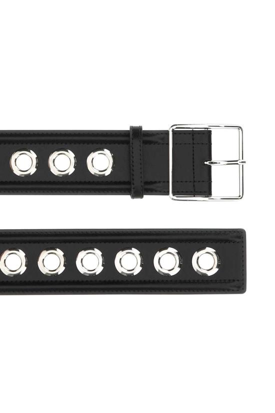  알렉산더 맥퀸 벨트 7334091BRCC 1000 BLACK - ALEXANDER MCQUEEN