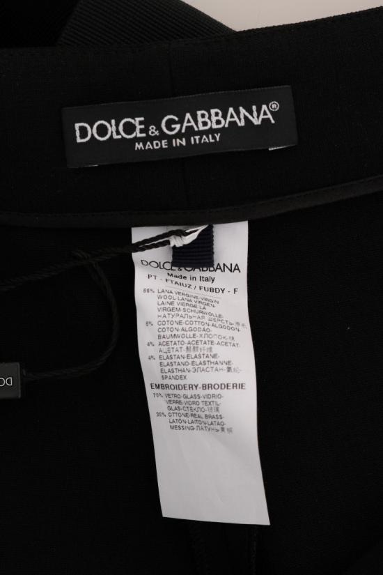  돌체앤가바나 스트레이트 팬츠 PAN60786 BLACK - DOLCE & GABBANA