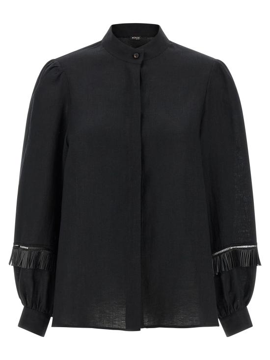 26SS 키톤 블라우스 KI334579BM BLACK