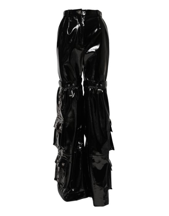  돌체앤가바나 스트레이트 팬츠 PAN76512 BLACK - DOLCE & GABBANA