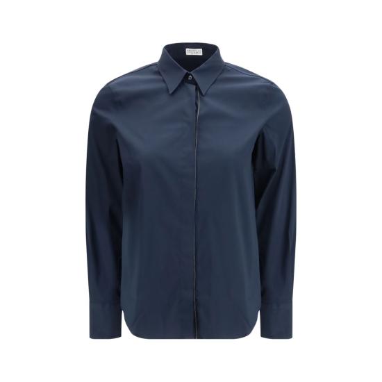 26SS 브루넬로 쿠치넬리 셔츠 BRM0091MA626C4224BB BLUE