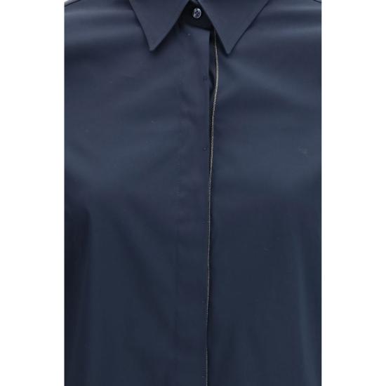 26SS 브루넬로 쿠치넬리 셔츠 BRM0091MA626C4224BB BLUE - BRUNELLO CUCINELLI