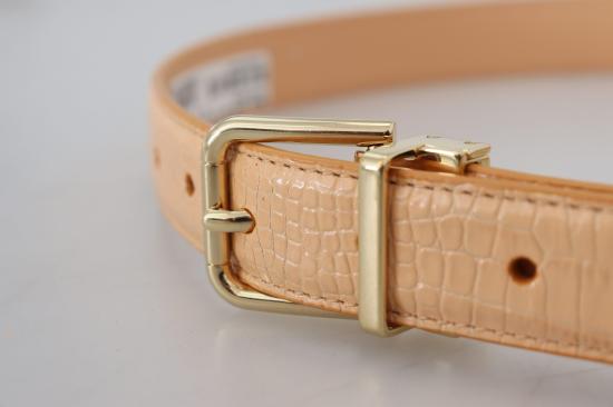 돌체앤가바나 벨트 WMB313 BEIGE - DOLCE & GABBANA