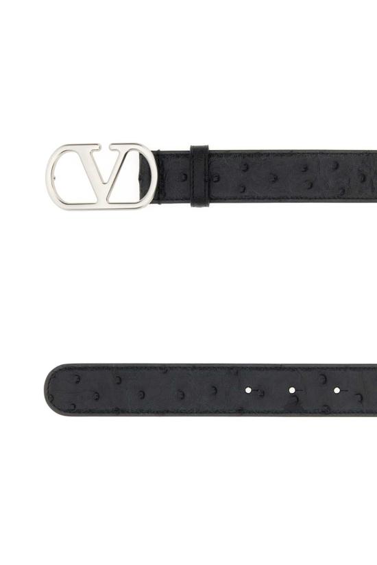 26FW 발렌티노 가라바니 가라바니 시그니처 레더 벨트 9Y2T0SM3UHN 0NO BLACK - VALENTINO GARAVANI