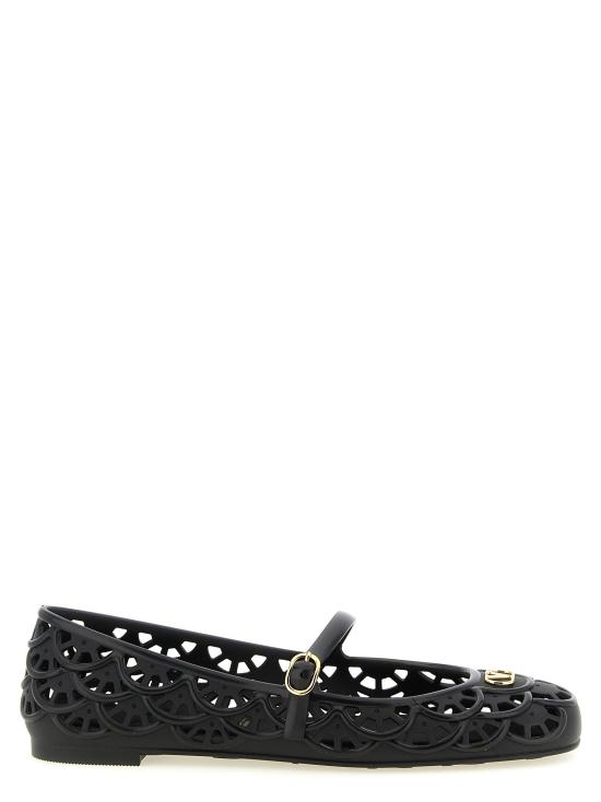 26FW 발렌티노 가라바니 플랫 슈즈 VA336797BM BLACK