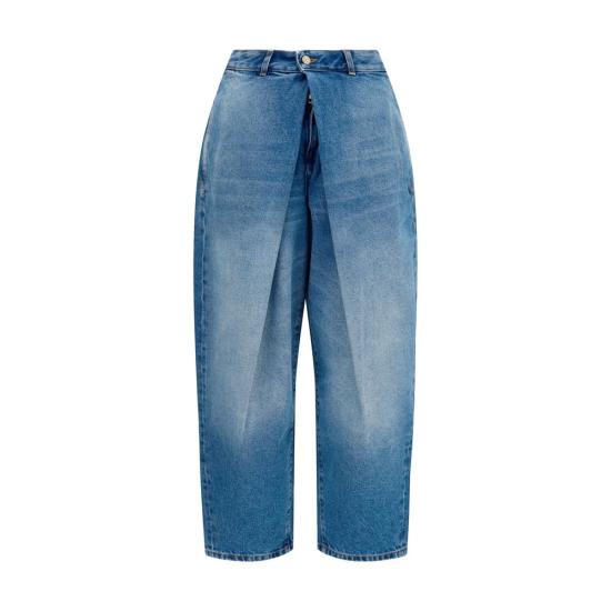 26FW 발망 데님 팬츠 BAHF1MH060DG266FFBB BLUE