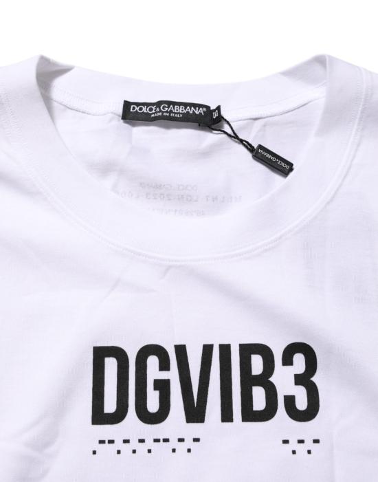  돌체앤가바나 민소매 티셔츠 TSH91088 WHITE - DOLCE & GABBANA