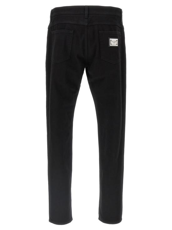 25FW 돌체앤가바나 데님 팬츠 DO315899BM BLACK - DOLCE & GABBANA