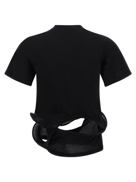 26SS 와타나베 준야 폴로 티셔츠 JU334117BM BLACK - JUNYA WATANABE