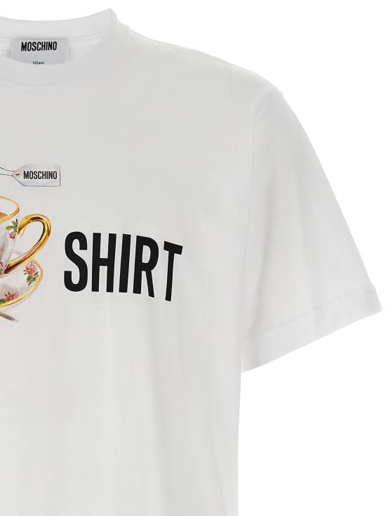 25FW 모스키노 탑 MO313322BM WHITE - MOSCHINO