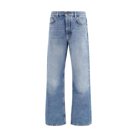 26SS 오프화이트 데님 팬츠 OF44XYA18JS26D0024004000BB BLUE
