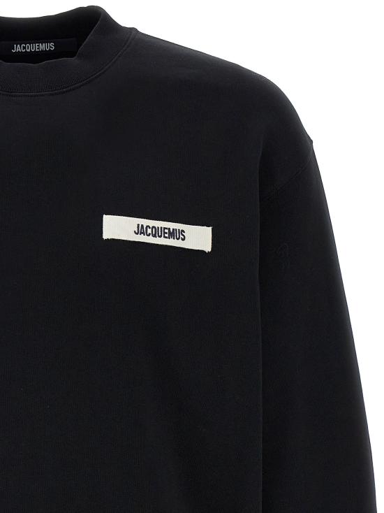 자크뮈스 긴팔 티셔츠 JA326929BM BLACK - JACQUEMUS